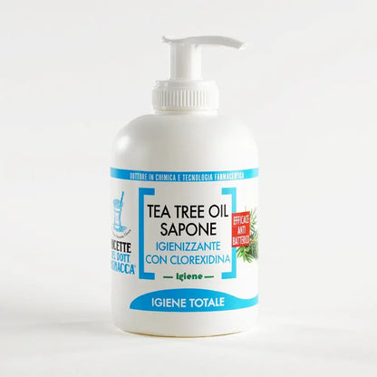 TEA TREE OIL SAPONE IGIENIZZANTE CON CLOREXIDINA